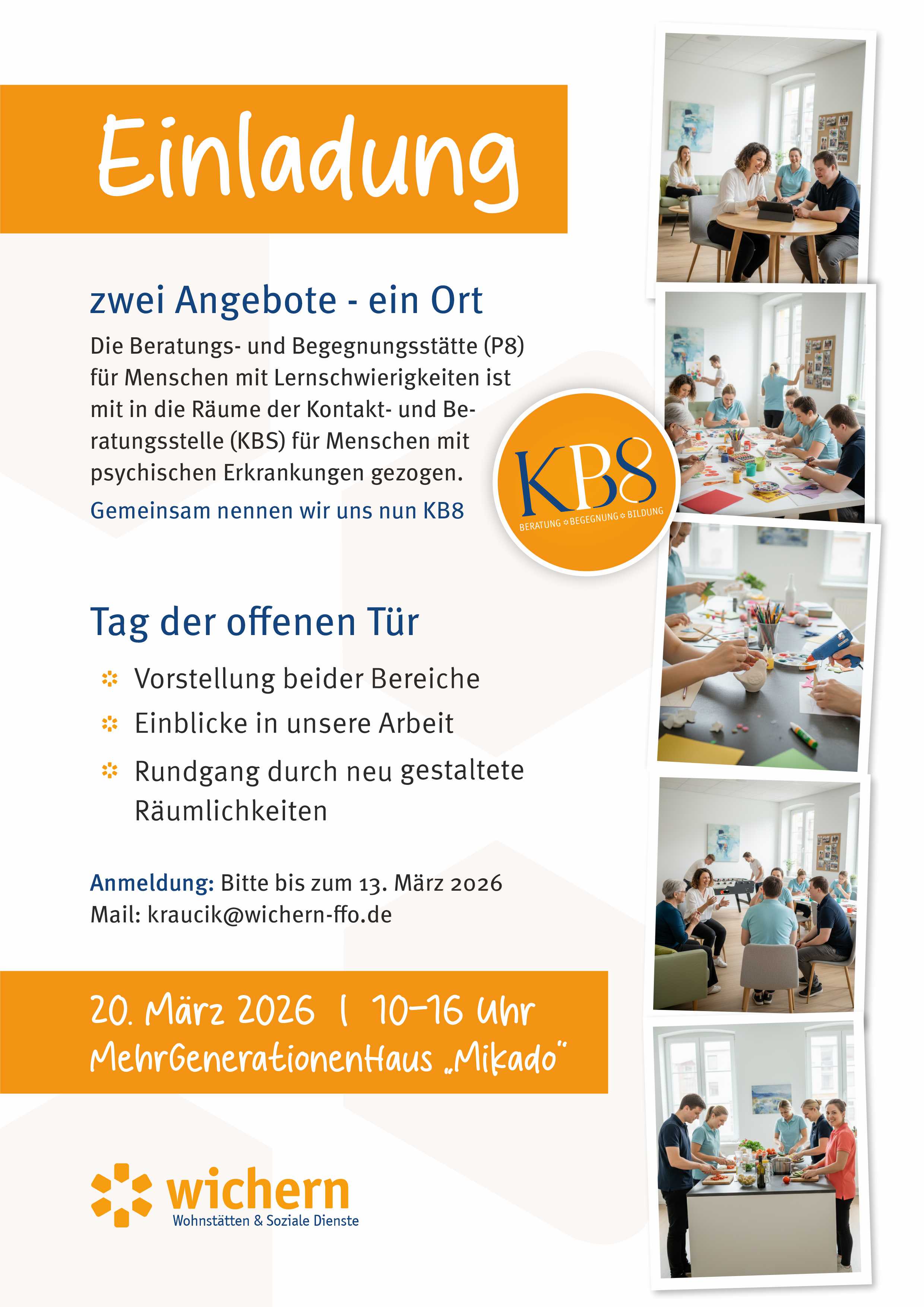 KB8 Einladung Aushang